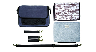 SoYoung Waxed Canvas Sydney Messenger Bag