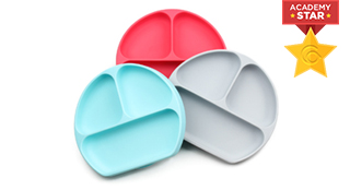 Bumkins Silicone Grip Dish