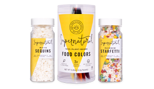 Supernatural Plant-Based Food Colors & Sprinkles