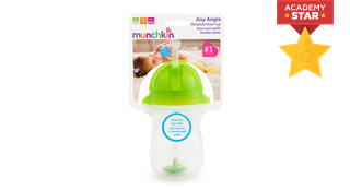 Munchkin Any Angle Weighted Straw Cup 10 Oz
